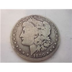 1880-O SILVER MORGAN DOLLAR