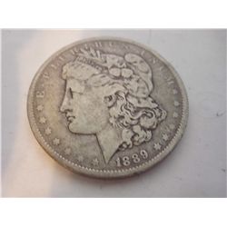 1889-O SILVER MORGAN DOLLAR