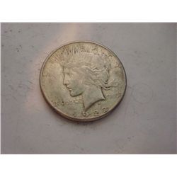 1922-D SILVER PEACE DOLLAR