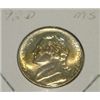 Image 1 : 1993-P JEFFERSON NICKEL *RARE MS HIGH GRADE - NICE COIN*!!