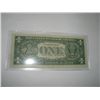Image 2 : 1957 SERIES B $1 SILVER CERTIFICATE SERIAL # R75829748A *RARE CRISP AU HIGH GRADE*!!
