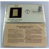 Image 1 : Gold Plated 22K Stamp 1st Day Issue (Coral Reefs & Batt