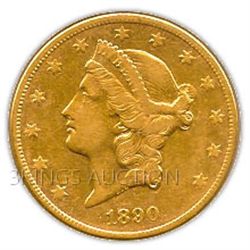 $20 Liberty Extra Fine Early Gold Bullion