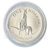 Image 1 : Australian Kangaroo 1 oz. Silver 1996