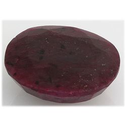 Ruby 137ct Loose Gemstone 35x28mm Oval Cut