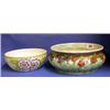Image 1 : A Radford mottled design bowl with purple and...