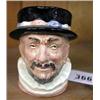 Image 1 : A Royal Doulton, `Beefeater` character jug, D...