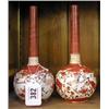 Image 1 : A pair of Oriental spill vases....