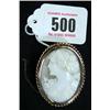 Image 1 : A 9ct Gold cameo c1920`s....
