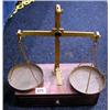 Image 1 : A set of precision weighing scales (jewellers...