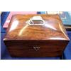 Image 1 : A good quality C1900 Mahogany sewing box....