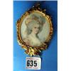 Image 1 : A miniature watercolour on Ivory of Mary Anto...