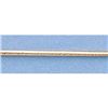 Image 1 : Pure Gold 16" 14k Gold-Yellow 0.7mm DC Snake Chain
