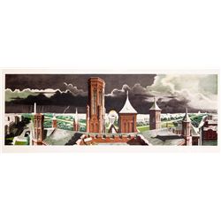 Richard Haas, Smithsonian, Lithograph
