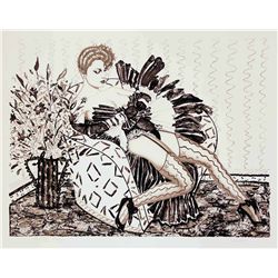 Olivia, Untitled - A, Lithograph