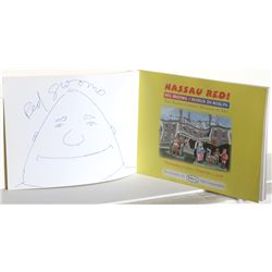 Red Grooms, Nassau Museum Catalog and Ink drawing
