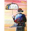 Image 1 : Peter Max, Umbrella Man, Mixed Media Painting