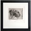 Image 1 : Jose Luis Cuevas, Portrait, Aquatint Etching