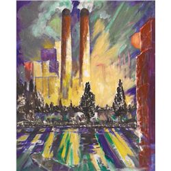 Frederick Cornelius Alston, Knight Shift, Oil Painting