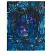 Image 1 : James Denmark, African Mask, Mixed Media Drawing
