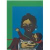 Image 1 : Romare Bearden, Mother and Child, Screenprint and Offset Lithograph