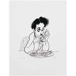 Al Hirschfeld, Gold Rush, Silver Edition, Lithograph