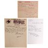 Image 1 : McKnight Indian Trader Documents MT - , - 1882, 1886, 1894 - Americana/Paper/Ephemera