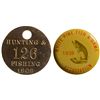 Image 1 : Early Nevada Hunting Licenses NV - 1909, 1938 -