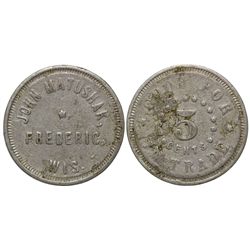 John Matushak Token WI - Frederic,Polk -  -