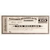 Image 1 : Safford, Hudson & Co. Bankers Receipt AZ - Tucson,Pima County - c1880 - Americana/Paper/Ephemera