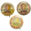 Image 1 : Pacific Electric Railway Balloon Route Excursion Trolley Trip Advertising Pins Group CA - Los Angele