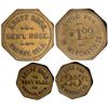Image 1 : Kropf Bros Gen'l Mdse Tokens CO - Ordway,Crowley County - c1905 - Tokens