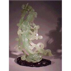 Well-carved and detailed, Chinese translucent