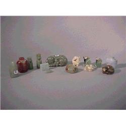 Box of thirteen assorted pieces including: ja