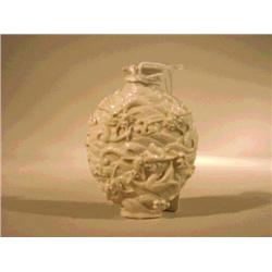 Very finely moulded and antique, Chinese whit