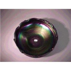 Good, old Art Nouveau purple iridescent glass