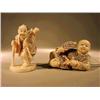 Image 1 : Two well-carved and lightly polychrome scrimm