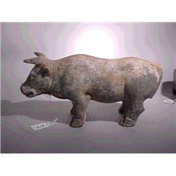 Very finely modeled, Chinese Han Dynasty, pot