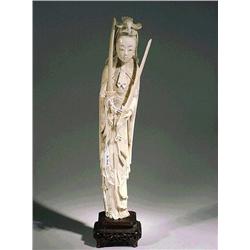 Very finely carved and detailed, antique Chin