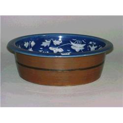 Chinese, 18th Century, cobalt-blue and "persi