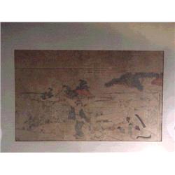 Antique, Japanese woodblock print by Hokusai