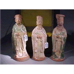 Set of three, highly unusual Chinese, Sung/Yu