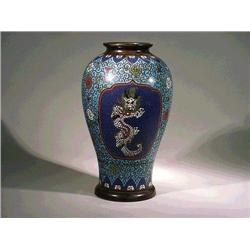Quite unusual and antique, champleve and bron
