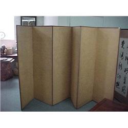 Group of three, old Japanese six-panel foldin