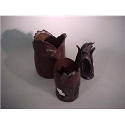 Two well carved, Chinese