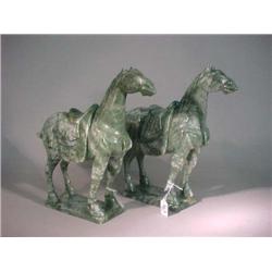 Pair large, Chinese carved