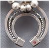 Image 3 : NAVAJO SQUASH BLOSSOM NECKLACE