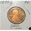 Image 1 : 1979-S TYPE 1 *FILLED S* LINCOLN CENT RED BOOK VALUE IS $6.00 *RARE KEY DATE PROOF HIGH GRADE*!!
