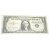 Image 1 : 1957 SERIES A $1 SILVER CERTIFICATE SERIAL #Q07316389A *PLEASE LOOK AT PICTURE TO DETERMINE GRADE*