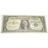 Image 1 : 1957 SERIES A $1 SILVER CERTIFICATE SERIAL #D12666860A *PLEASE LOOK AT PICTURE TO DETERMINE GRADE*